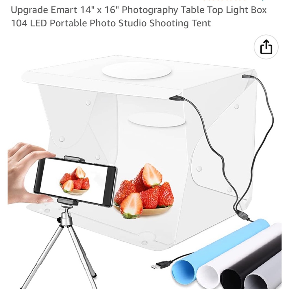 14 by 16 photography table/cubicle.